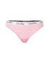 Calvin Klein Underwear Slip 'CAROUSEL' roz / negru / alb - Pled.ro