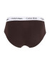 Calvin Klein Underwear Slip castaniu / maro închis / negru / alb - Pled.ro