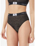 Calvin Klein Underwear Slip costum de baie negru / alb - Pled.ro