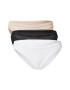 Calvin Klein Underwear Slip culoarea pielii / negru / alb - Pled.ro