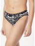 Calvin Klein Underwear Slip negru / alb - Pled.ro