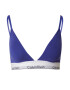 Calvin Klein Underwear Sutien albastru / gri deschis / alb - Pled.ro