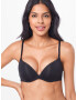 Calvin Klein Underwear Sutien 'Plunge' negru - Pled.ro