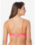 Calvin Klein Underwear Sutien 'Pride' roz / roșu orange / alb - Pled.ro