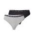 Calvin Klein Underwear Tanga gri amestecat / negru amestecat / alb - Pled.ro