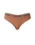 Calvin Klein Underwear Tanga maro cappuccino / negru - Pled.ro