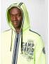 CAMP DAVID Hanorac bleumarin / verde neon - Pled.ro