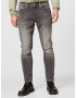 CAMP DAVID Jeans gri denim - Pled.ro