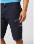 CAMP DAVID Pantaloni cu buzunare bleumarin / gri deschis - Pled.ro