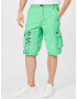 CAMP DAVID Pantaloni cu buzunare bleumarin / verde jad - Pled.ro