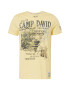 CAMP DAVID Tricou albastru deschis / galben / verde / negru - Pled.ro