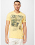 CAMP DAVID Tricou albastru deschis / galben / verde / negru - Pled.ro