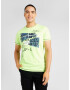 CAMP DAVID Tricou albastru / galben citron / alb - Pled.ro