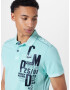 CAMP DAVID Tricou albastru marin / albastru aqua - Pled.ro