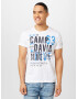 CAMP DAVID Tricou albastru / negru / alb - Pled.ro