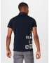 CAMP DAVID Tricou bleumarin / alb murdar - Pled.ro