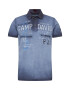 CAMP DAVID Tricou bleumarin / albastru porumbel / alb - Pled.ro