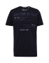 CAMP DAVID Tricou bleumarin / negru / alb - Pled.ro