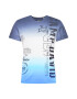 CAMP DAVID Tricou bleumarin / turcoaz / alb - Pled.ro