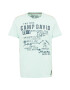 CAMP DAVID Tricou bleumarin / verde mentă / alb - Pled.ro