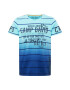 CAMP DAVID Tricou 'Fly and Cruise' albastru / bleumarin / turcoaz / albastru aqua - Pled.ro