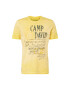 CAMP DAVID Tricou galben / gri - Pled.ro