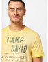 CAMP DAVID Tricou galben / gri - Pled.ro