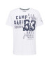 CAMP DAVID Tricou gri / negru / alb - Pled.ro