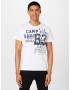 CAMP DAVID Tricou gri / negru / alb - Pled.ro