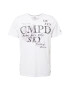 CAMP DAVID Tricou gri piatră / negru / alb - Pled.ro