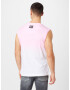 CAMP DAVID Tricou gri / roz neon / negru / alb - Pled.ro