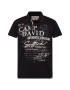 CAMP DAVID Tricou 'Land Of Legends' gri piatră / negru / alb - Pled.ro