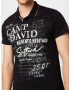 CAMP DAVID Tricou 'Land Of Legends' gri piatră / negru / alb - Pled.ro