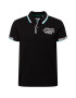 CAMP DAVID Tricou negru / alb - Pled.ro