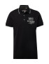 CAMP DAVID Tricou negru / alb - Pled.ro