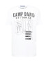 CAMP DAVID Tricou negru / alb - Pled.ro