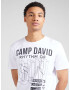 CAMP DAVID Tricou negru / alb - Pled.ro