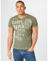 CAMP DAVID Tricou oliv / alb - Pled.ro