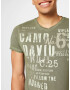 CAMP DAVID Tricou oliv / alb - Pled.ro