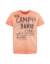 CAMP DAVID Tricou portocaliu / negru - Pled.ro