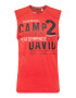 CAMP DAVID Tricou roșu / negru / alb - Pled.ro