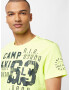 CAMP DAVID Tricou verde neon / negru - Pled.ro