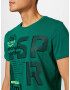 CAMP DAVID Tricou verde / verde neon / negru - Pled.ro