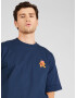 Carhartt WIP Tricou bleumarin / maro ruginiu / maro deschis - Pled.ro