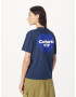 Carhartt WIP Tricou 'Double Heart' bleumarin / albastru închis / alb - Pled.ro