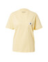 Carhartt WIP Tricou galben pastel - Pled.ro