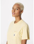 Carhartt WIP Tricou galben pastel - Pled.ro