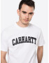 Carhartt WIP Tricou 'University' negru / alb murdar - Pled.ro