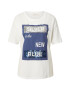 Cartoon Tricou bleumarin / argintiu / alb - Pled.ro