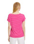 Cartoon Tricou fucsia / alb - Pled.ro